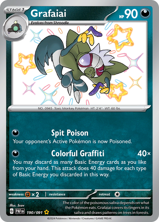 Grafaiai - 190/091 (Foil) Near Mint_Foil