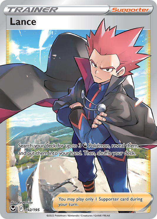 Lance (Full Art) - 192/195 (Foil) Near Mint_Foil