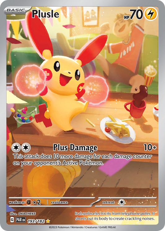 Plusle - 193/182 (Foil) Near Mint_Foil