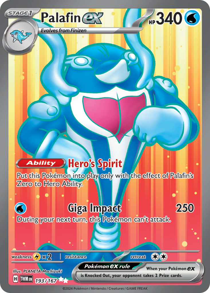 Palafin ex - 193/167 (Foil) Near Mint_Foil