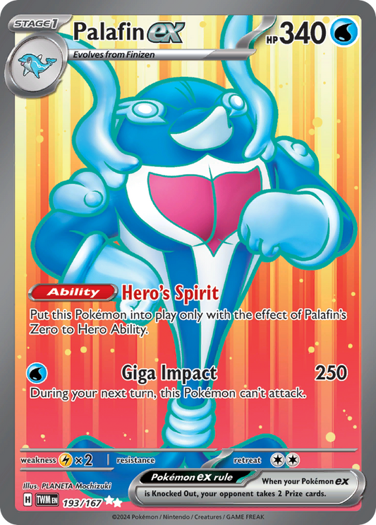 Palafin ex - 193/167 (Foil) Near Mint_Foil