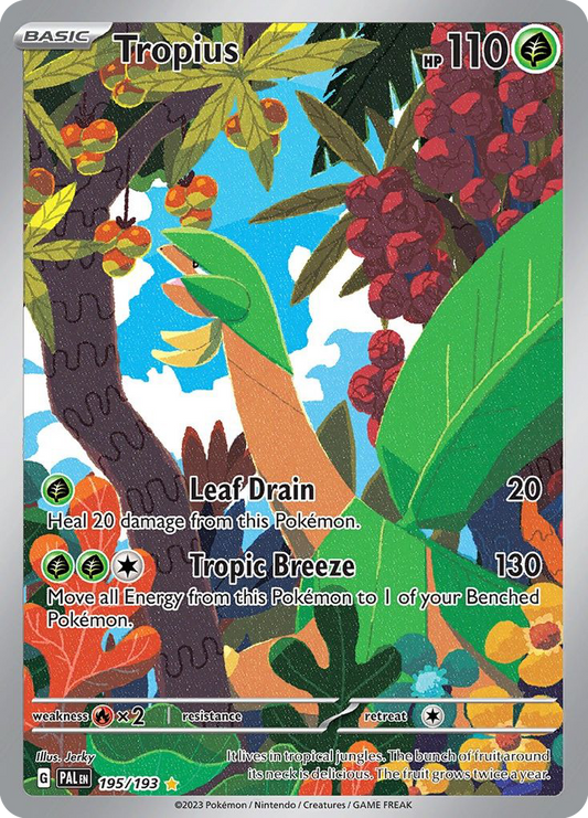 Tropius - 195/193 (Foil) Near Mint_Foil