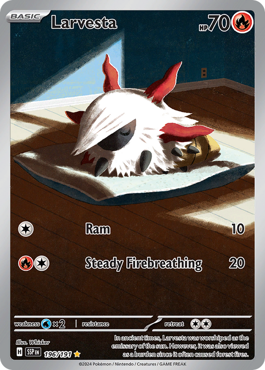 Larvesta - 196/191 (Foil) Near Mint_Foil