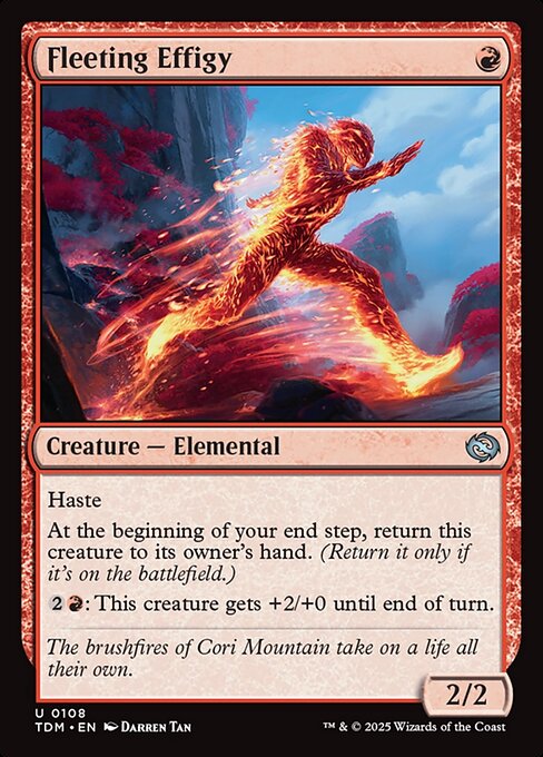Fleeting Effigy - 108 (Normal) Near Mint_Non-Foil