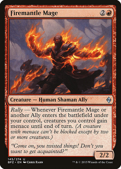 Firemantle Mage - 145 (Normal) Near Mint_Non-Foil
