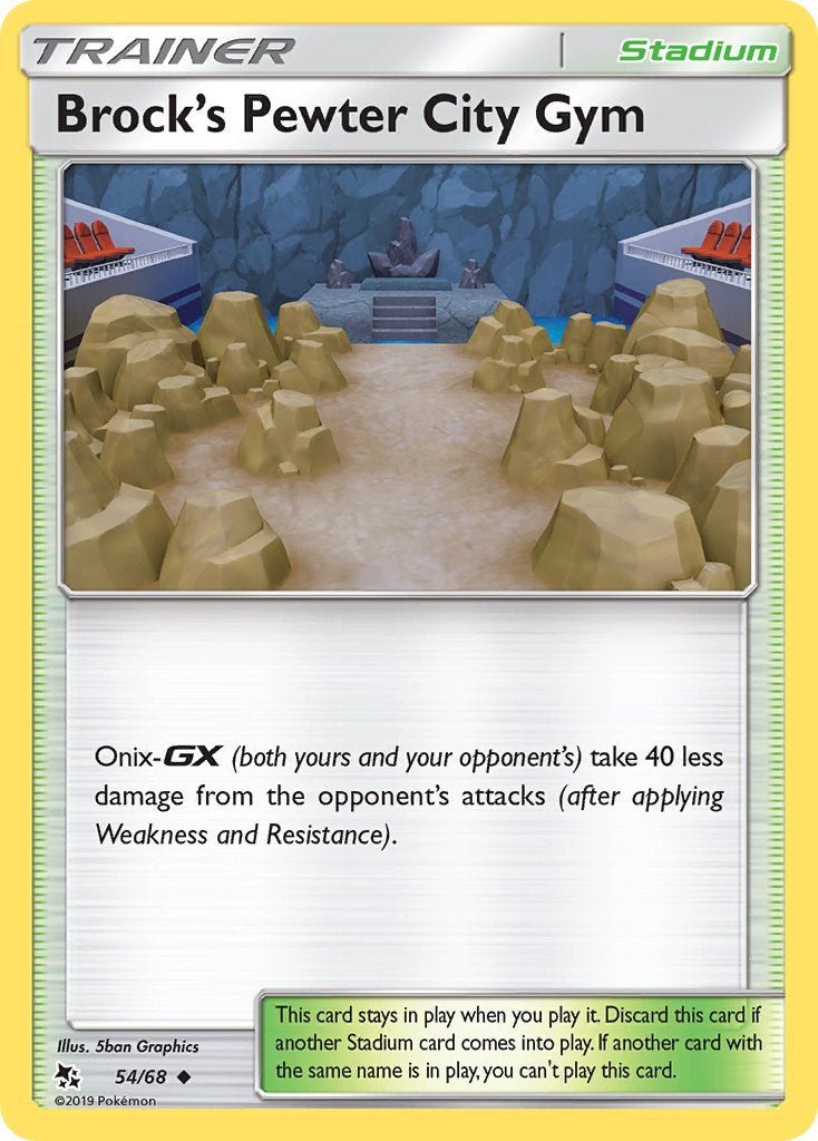 Brock's Pewter City Gym - 54/68