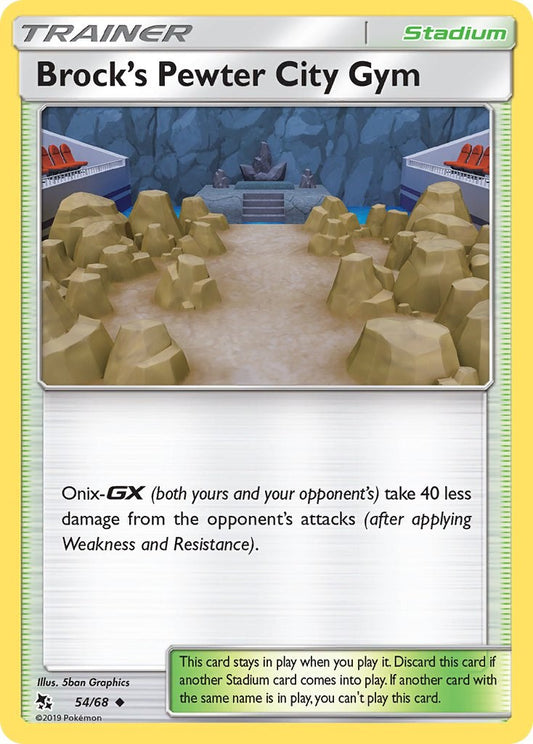 Brock's Pewter City Gym - 54/68