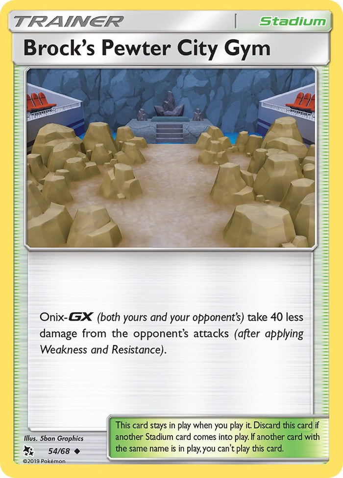 Brock's Pewter City Gym - 54/68