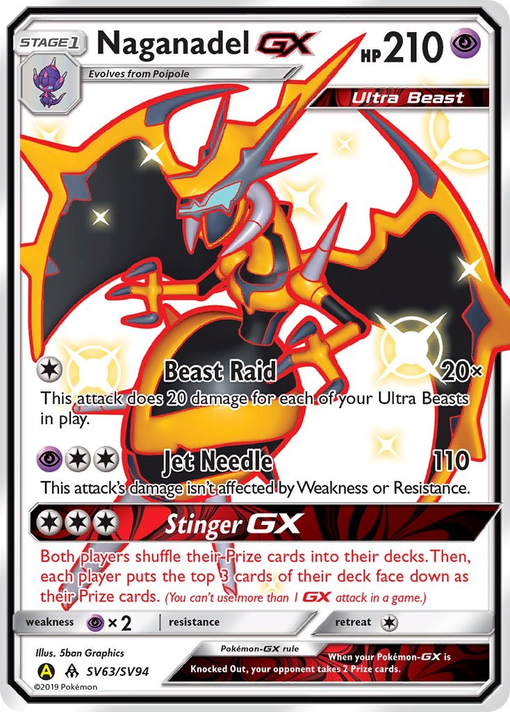 Naganadel GX - SV63/SV94 (Holo)