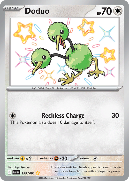 Doduo - 199/091 (Foil) Near Mint_Foil