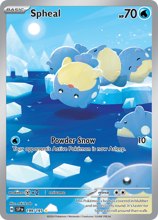 Spheal - 199/191 (Foil) Near Mint_Foil