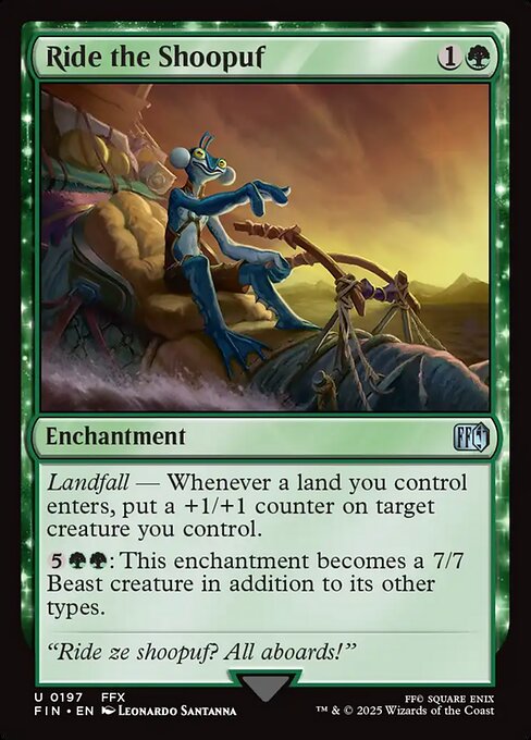 Ride the Shoopuf - 197 (Normal) Near Mint_Non-Foil