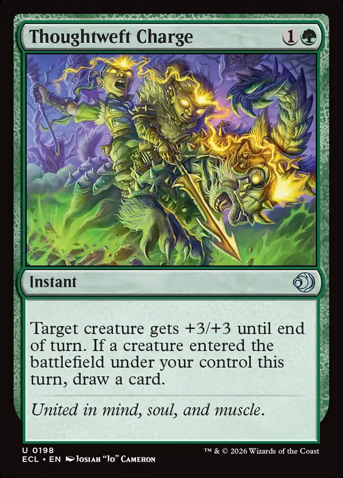 Thoughtweft Charge - 198 (Foil)