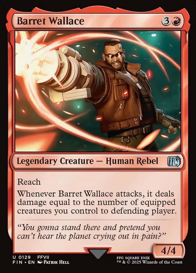 Barret Wallace - 129 (Foil) (JP)