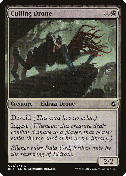 Culling Drone - 91 (Normal) Near Mint_Non-Foil