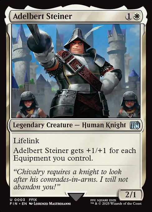 Adelbert Steiner - 3 (Normal) Near Mint_Non-Foil