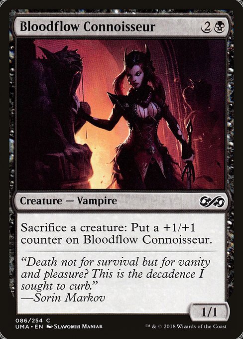 Bloodflow Connoisseur - 86 (Normal) Near Mint_Non-Foil