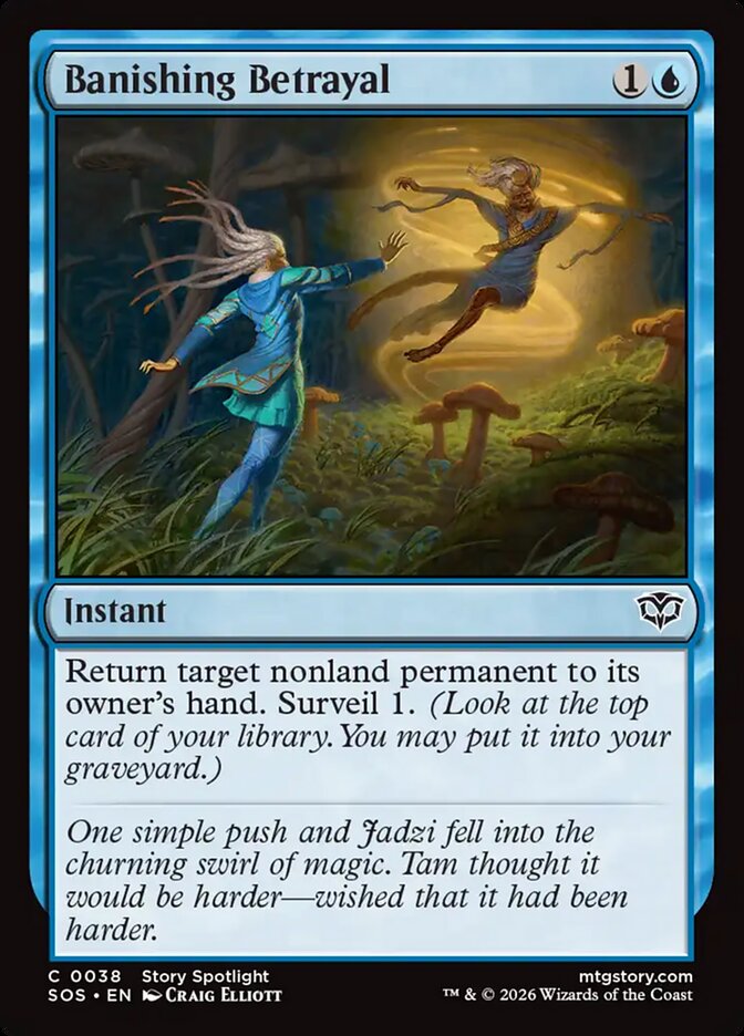 Banishing Betrayal - 38 (Foil)