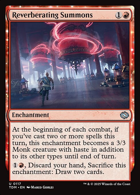 Reverberating Summons - 117 (Normal) Near Mint_Non-Foil