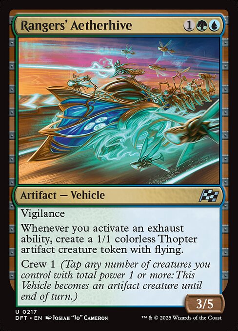 Rangers' Aetherhive - 217 (Normal) Near Mint_Non-Foil