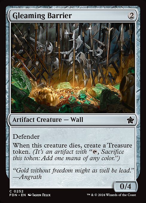 Gleaming Barrier (Non Foil) near_mint