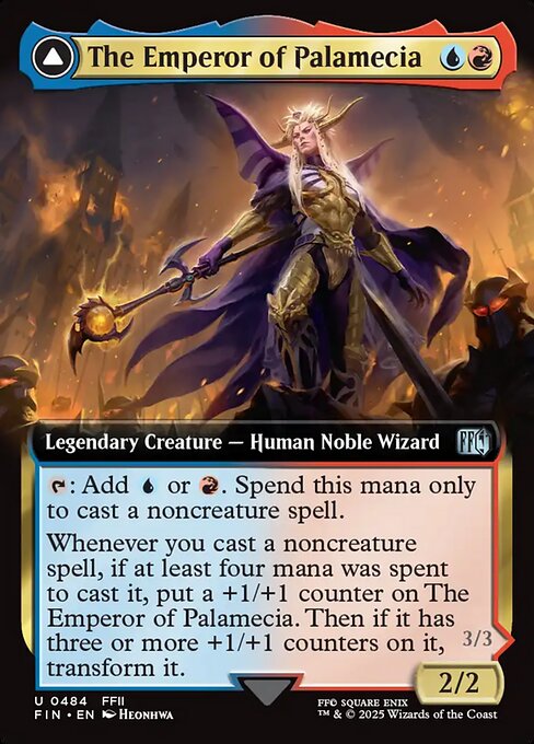 JP The Emperor of Palamecia // The Lord Master of Hell - 484 (Normal) Near Mint_Non-Foil