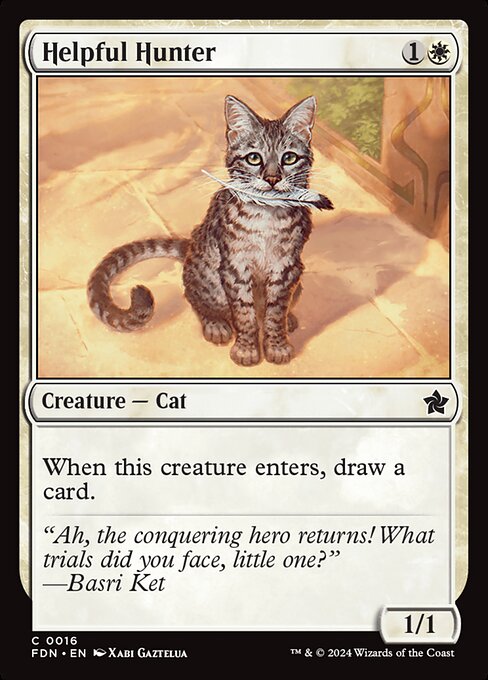Helpful Hunter (Non Foil) near_mint