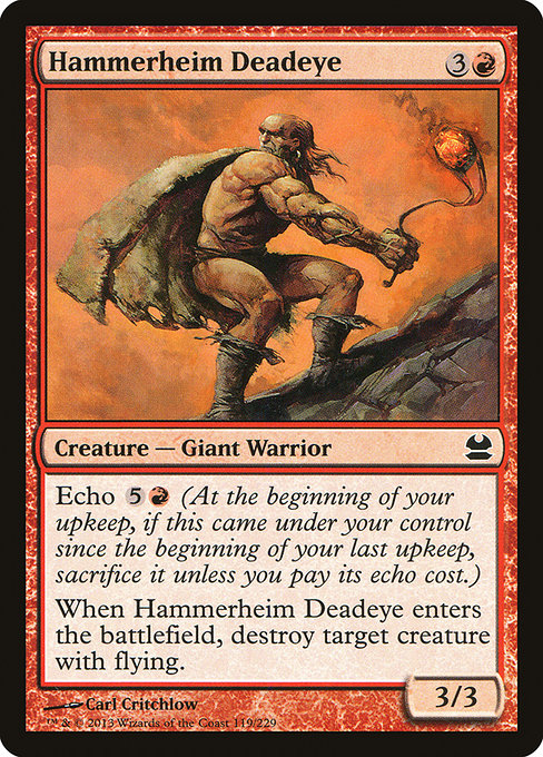 Hammerheim Deadeye - 119 (Normal) Near Mint_Non-Foil