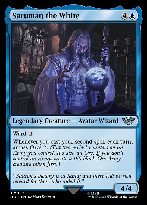 Saruman the White - 67 (Normal) Near Mint_Non-Foil