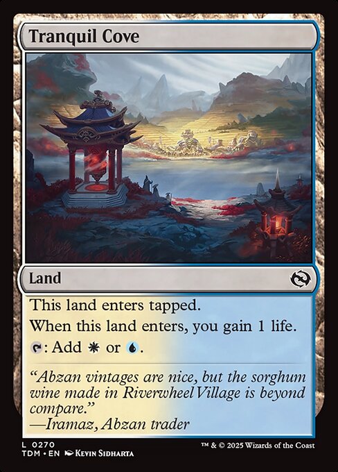 Tranquil Cove - 270 (Normal) Near Mint_Non-Foil