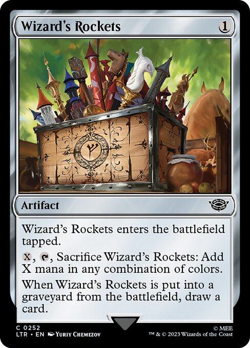 Wizard's Rockets - 252 (Normal) Near Mint_Non-Foil