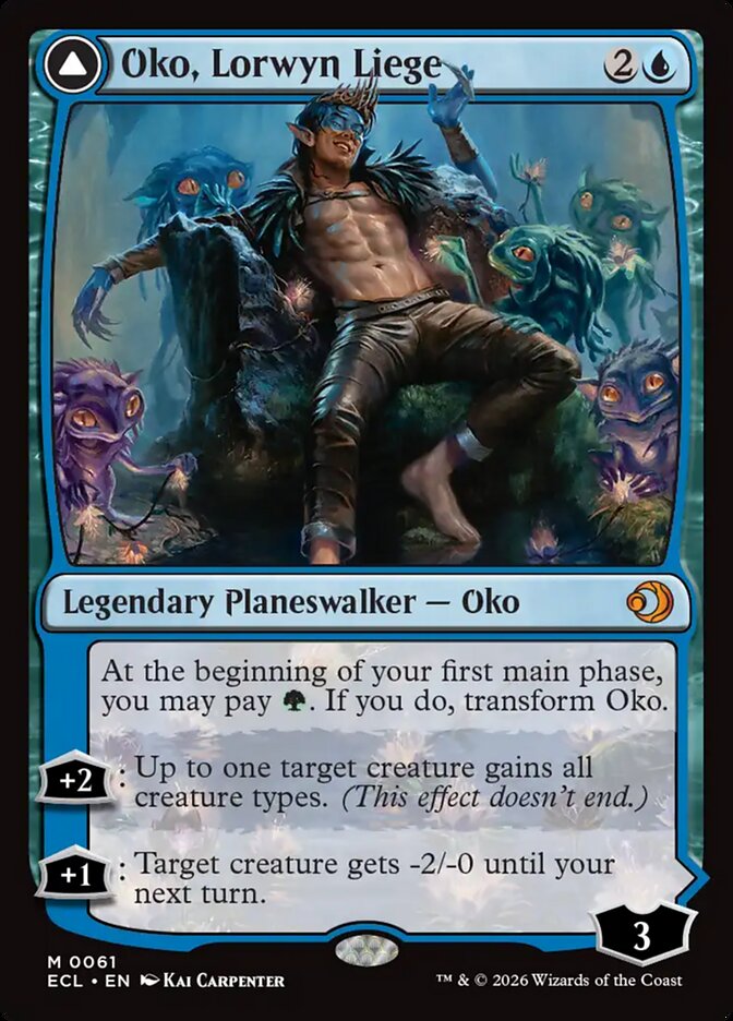 Oko, Lorwyn Liege // Oko, Shadowmoor Scion - 61