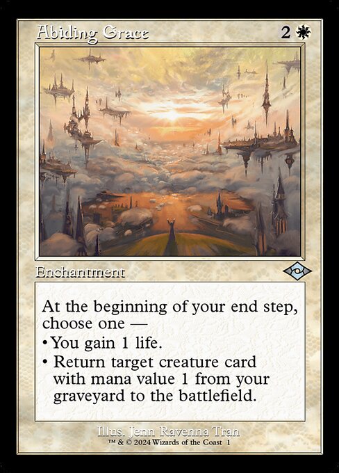 Abiding Grace Retro - 1 (Foil) Near Mint_Foil