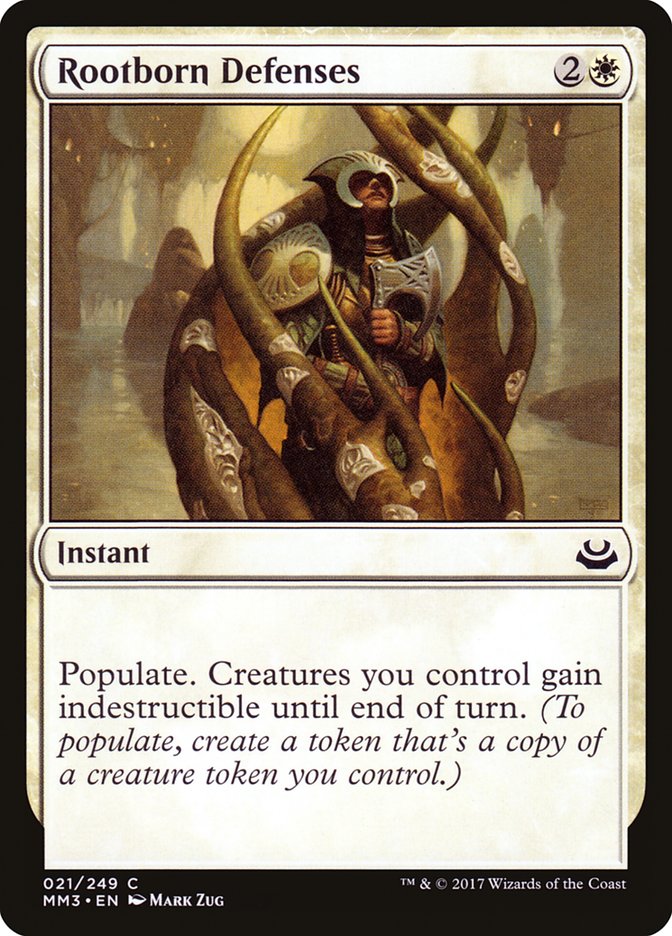 Rootborn Defenses - 21 (Foil)