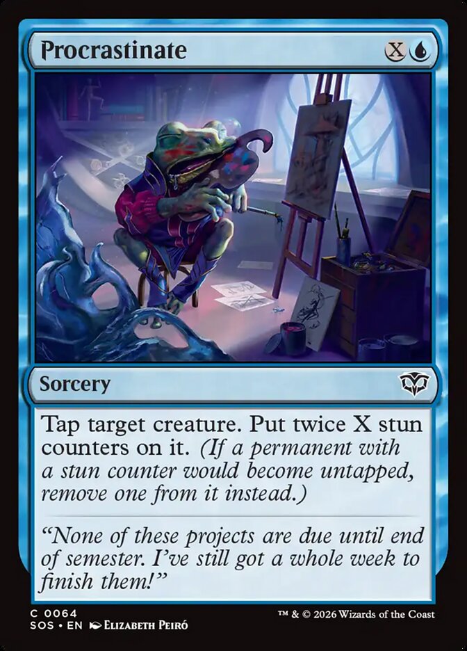 Procrastinate - 64 (Foil)