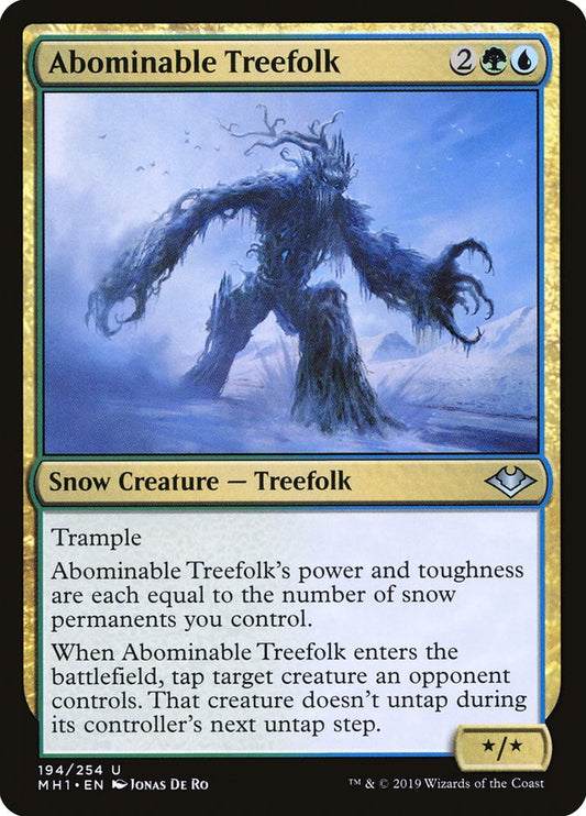 Abominable Treefolk (MH1 194)