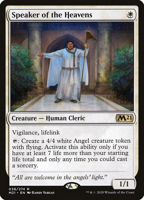 Speaker of the Heavens - 38 (Foil) Near Mint_Foil