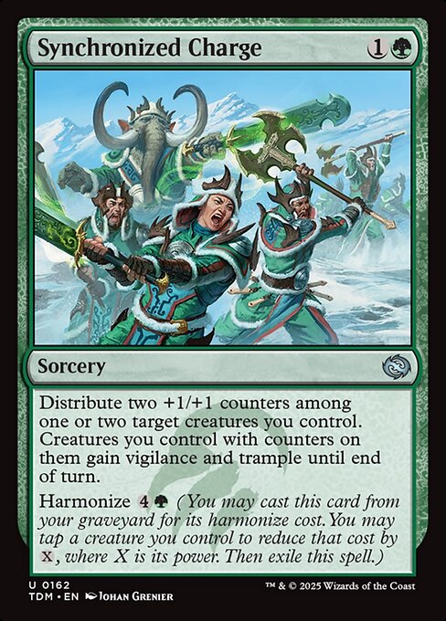 Synchronized Charge - 162 (Normal) Near Mint_Non-Foil