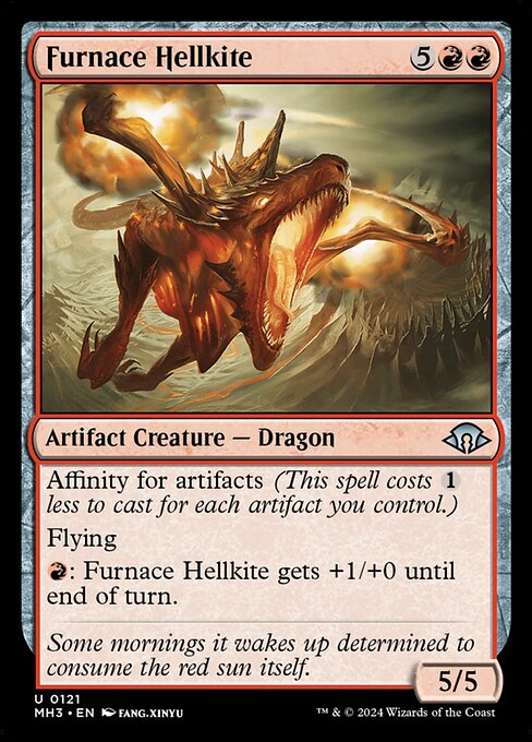 Furnace Hellkite - 121 (Normal) Near Mint_Non-Foil