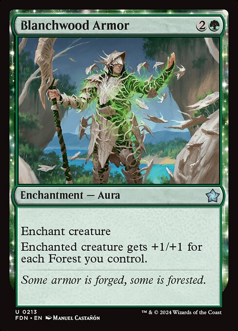 Blanchwood Armor (Non Foil) near_mint