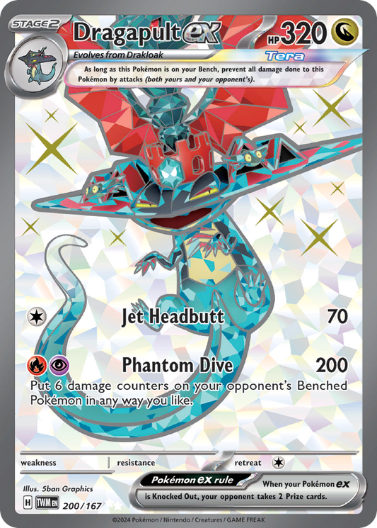 Dragapult ex - 200/167 (Foil) Near Mint_Foil