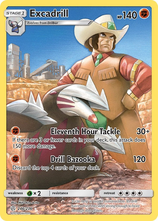 Excadrill (Secret) - 246/236 (Holo)