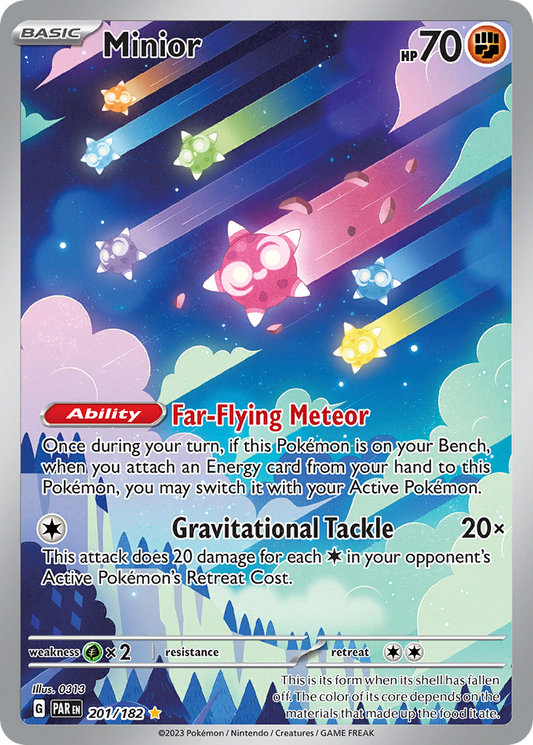 Minior - 201/182 (Foil) Near Mint_Foil