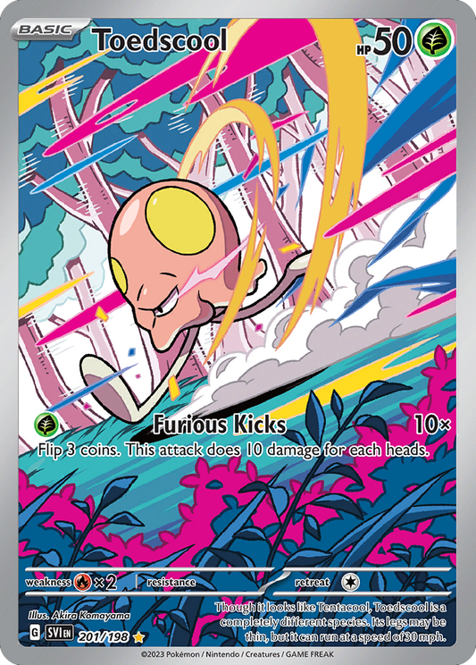 Toedscool - 201/198 (Foil) Near Mint_Foil