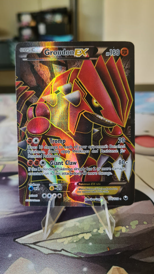 Groudon EX (106 Full Art) - 106 (Foil) NM-LP