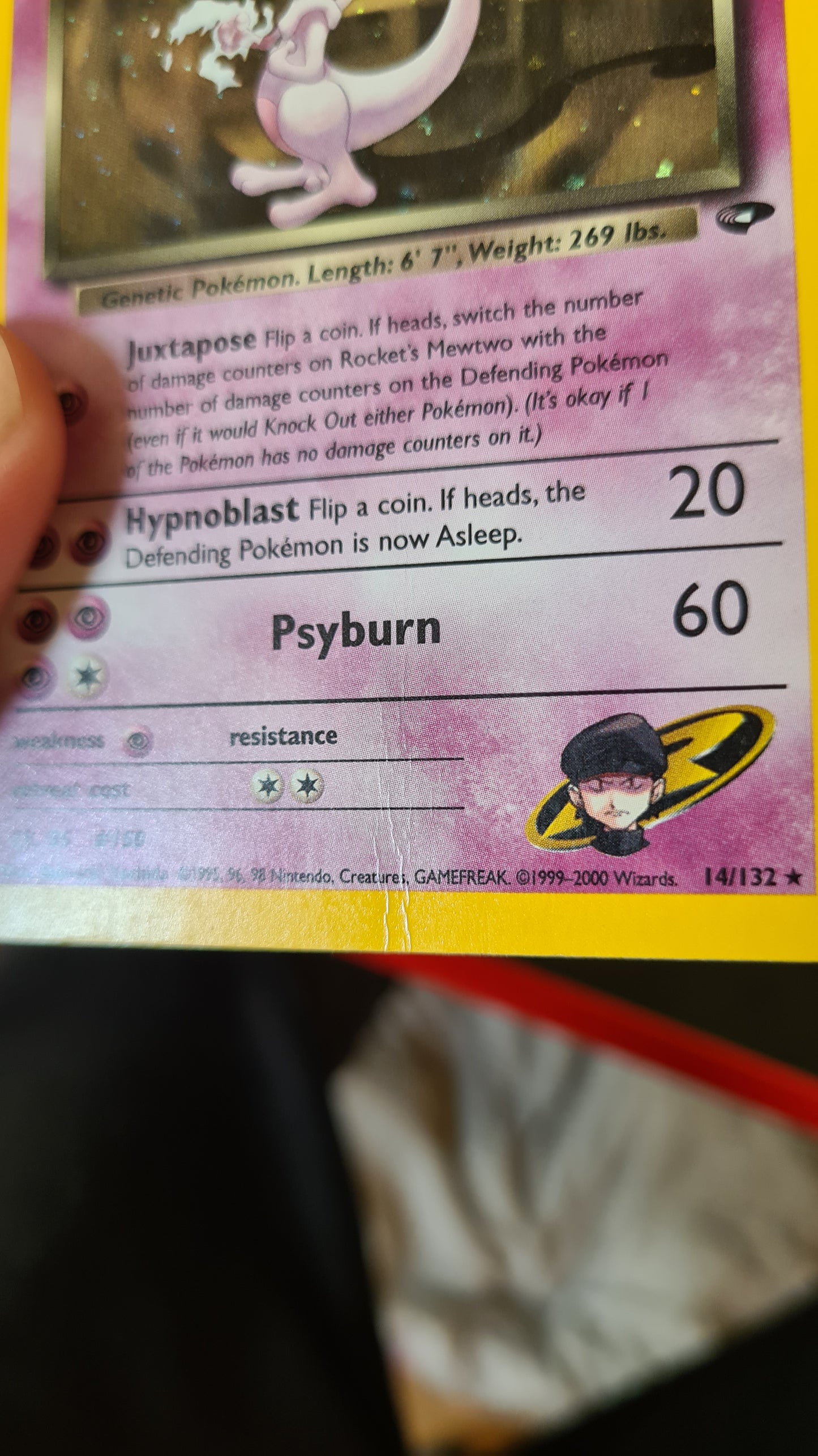 Rocket's Mewtwo - 014/132 (Holo)