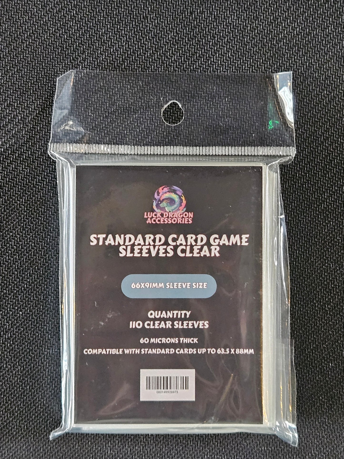 Luck Dragon Standard Fit Clear Sleeves