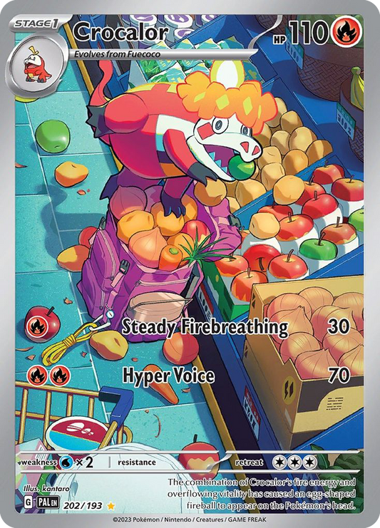Crocalor - 202/193 (Foil) Near Mint_Foil