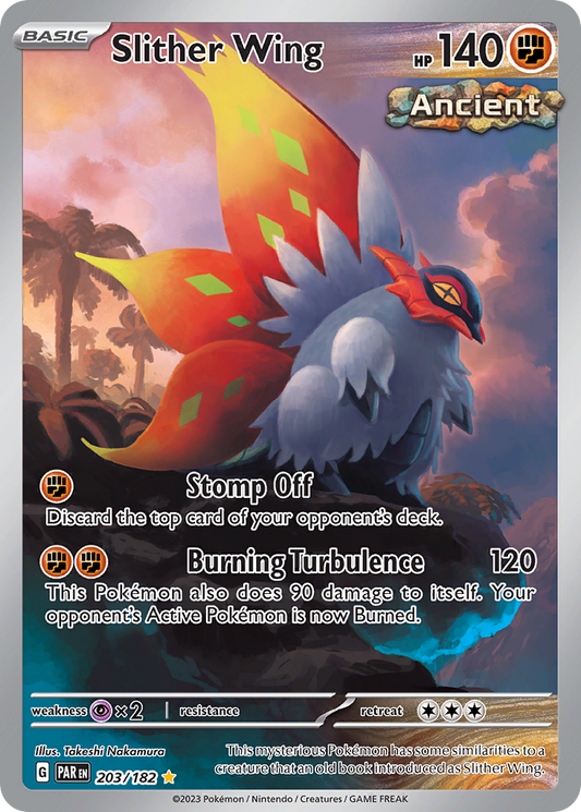 Slither Wing - 203/182 (Foil) Near Mint_Foil