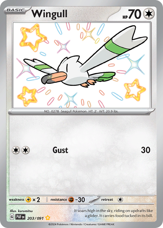 Wingull - 203/091 (Foil) Near Mint_Foil